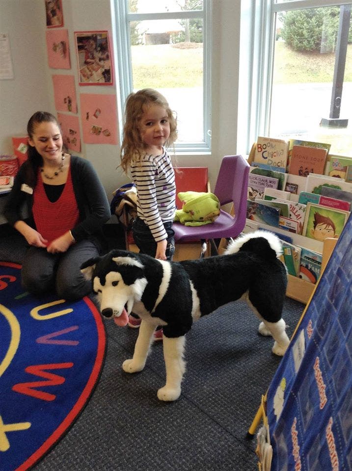 Naperville Humane Society teaching our children proper pet handling and care.