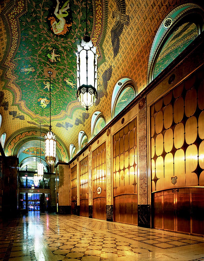 The Fisher Building Lobby
