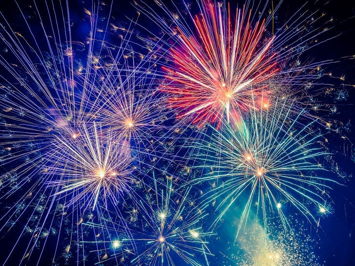 Red, White & BlueClaws Fireworks