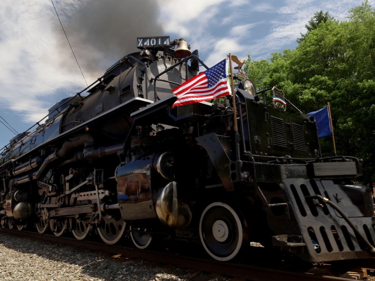 Big Boy Train Running Late On Its Way To Montgomery County