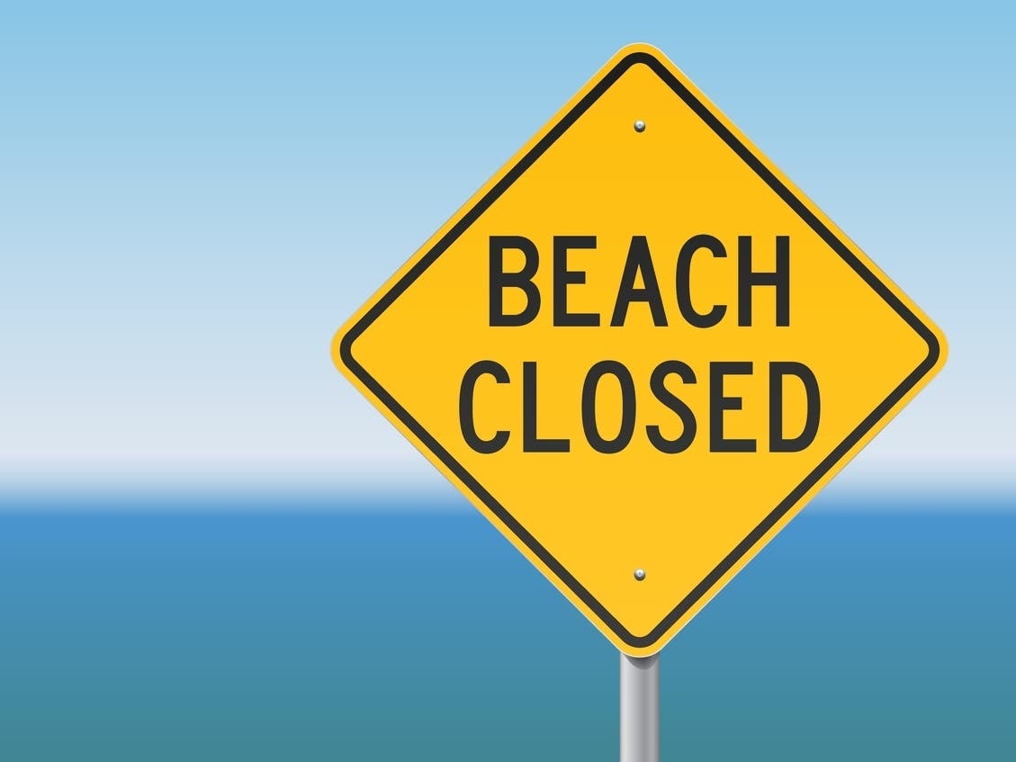 Beach Closed In Milford Due To Bacteria Levels, State Says