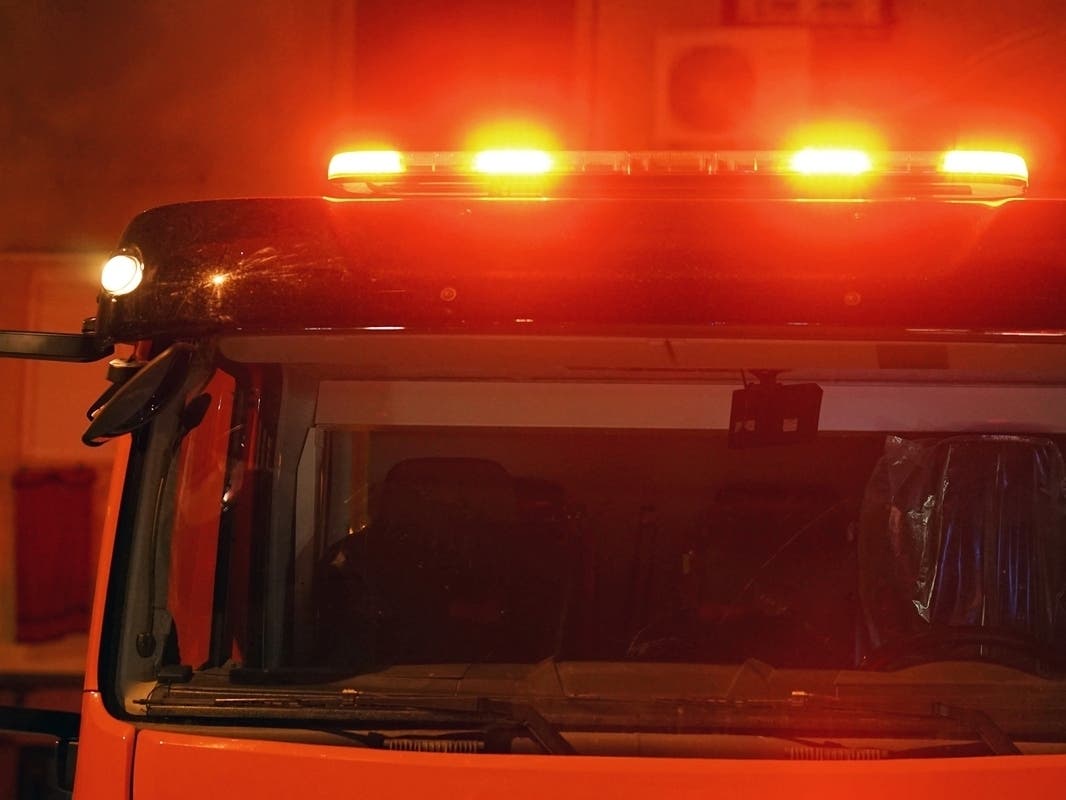 Garbage Truck Fire Extinguished In Malvern