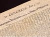 The document includes two woodblock oval images of General George Washington and General Horatio Gates. According to the Danvers archivist, it is the first-ever printed depiction of Washington.