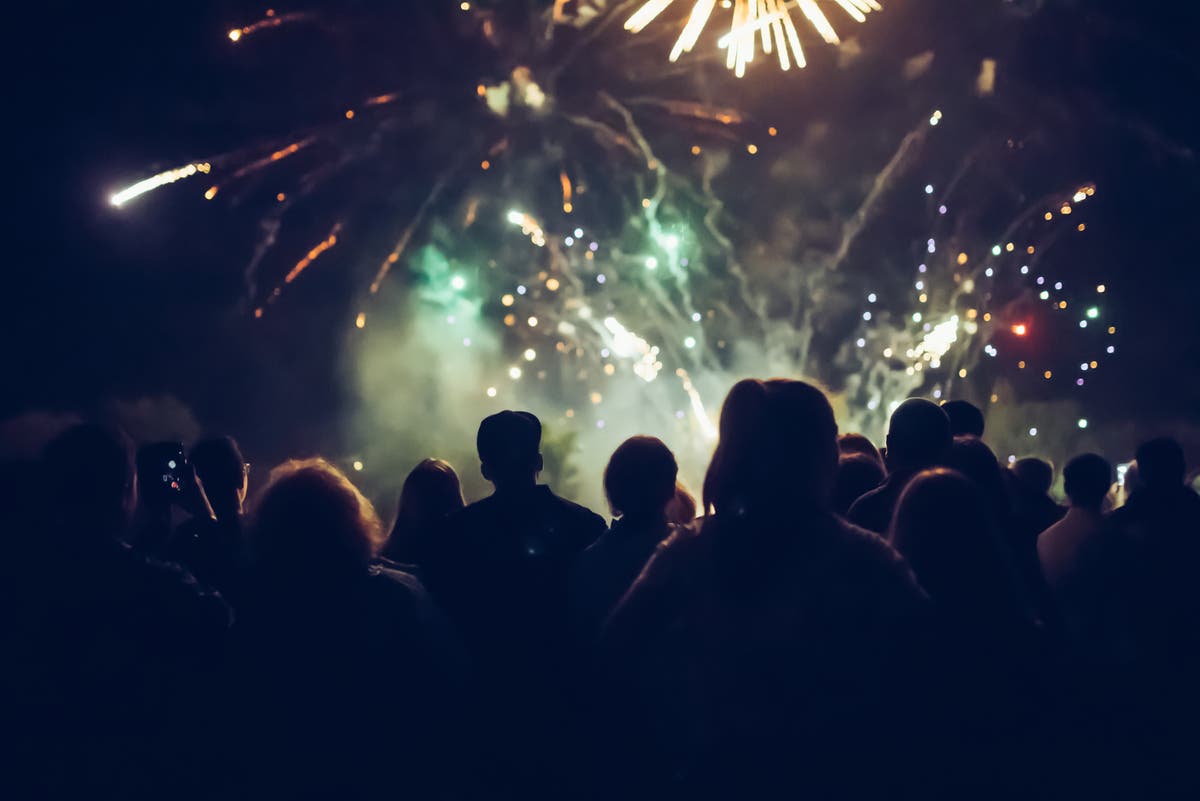 July 4th Fireworks in Fredericksburg