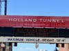 A man was charged with DWI after exiting the Holland Tunnel in New Jersey, then turning around to try to get back to Manhattan, police said.