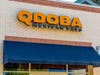 A QDOBA Mexican Eats restaurant.

