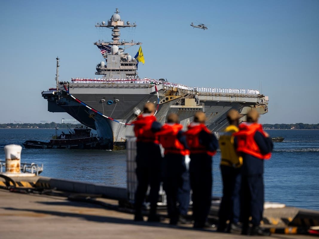 USS Gerald Ford Returns After Historic Deployment, Crew Surprised With Major Honor: Navy