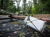 One million Georgians were without electricity Thursday morning as winds from Tropical Storm Zeta hit Atlanta, bringing down trees that killed three people.