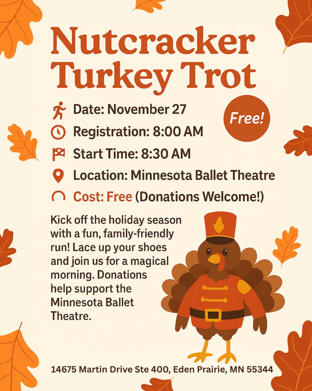 Nutcracker Turkey Trot
