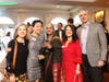 Guests Kathy Stine, Anne-Marie Kim, Priya Doraswamy, Erika Fanelle, and Craig Stine enjoy SEEDS' Leading Change Benefit.