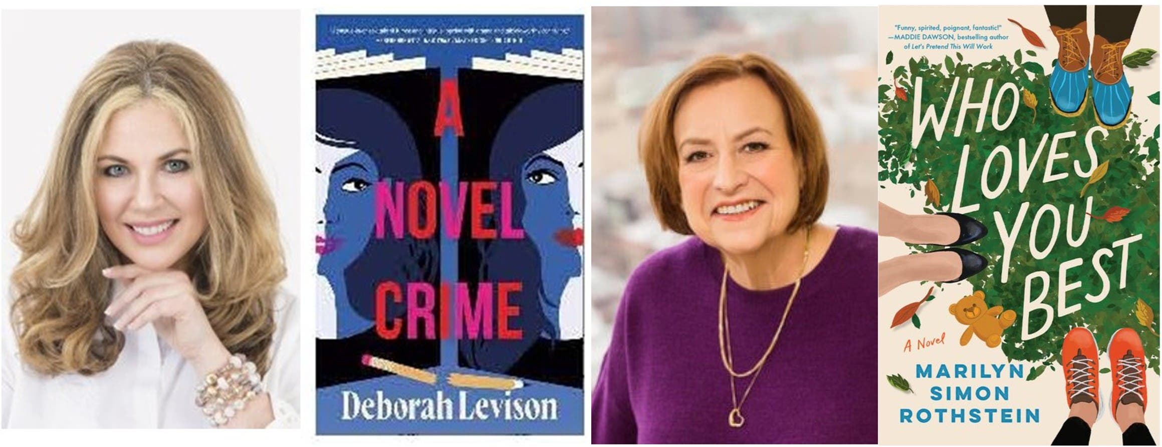 A Novel Crime: Deborah Levison in conversation with Marilyn Simon Rothstein (in-person)