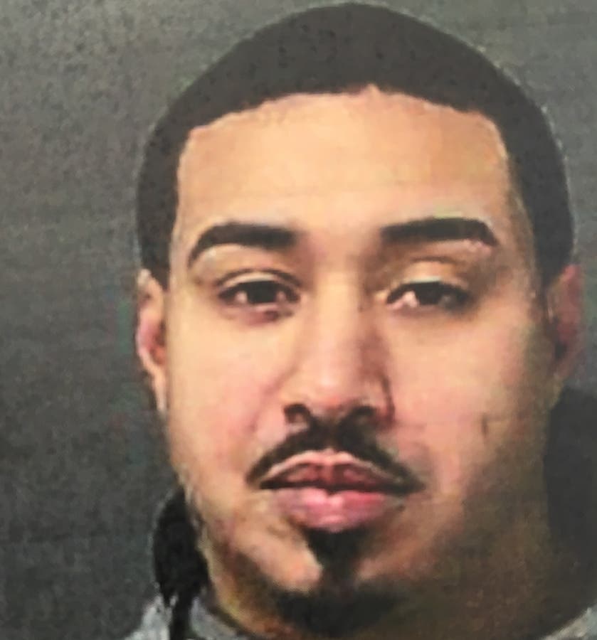 The booking mugshot of Bruny.