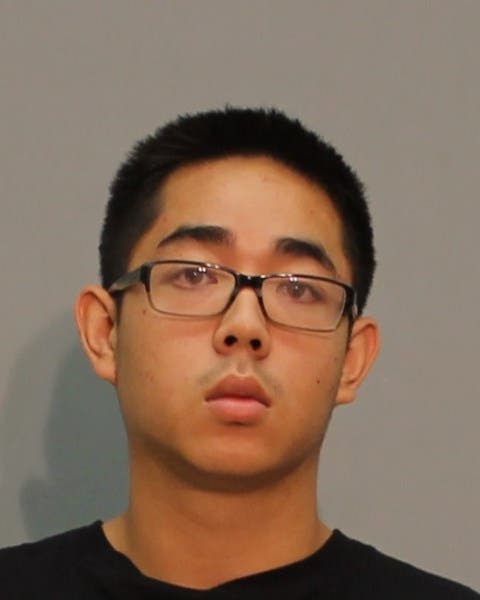 The booking mug shot of Andy Pho.
