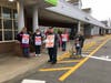 Day 2 of picket lines at CT Stop & Shops in Vernon.
