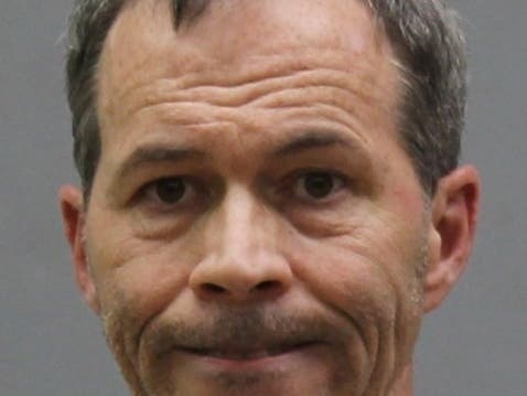 The VPD booking mugshot of John Carrington.