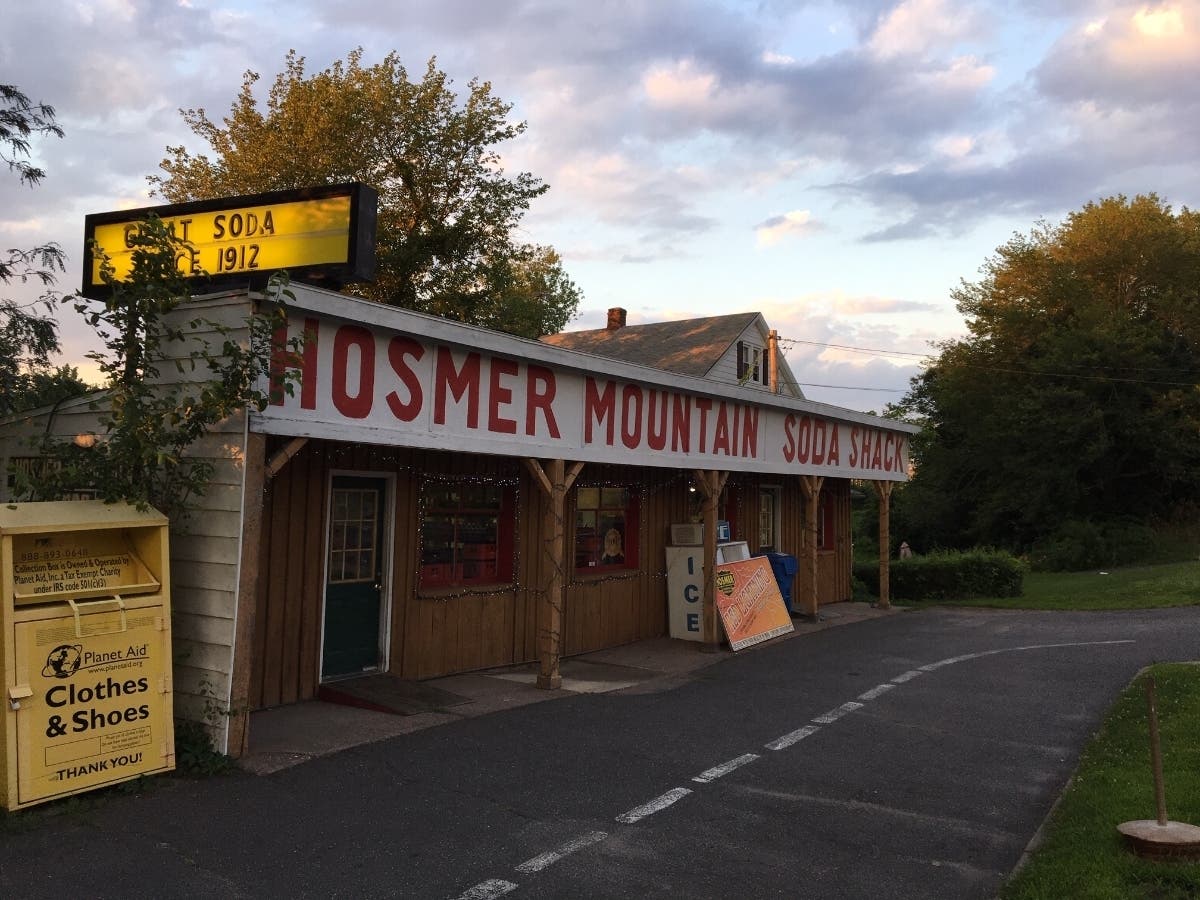 The Hosmer Mountain Soda Shack in Manchester.