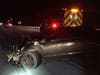 A weekend crash on I-84.