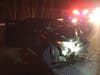 A weekend crash on I-84.
