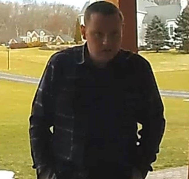 State police have released images of a suspected package thief.