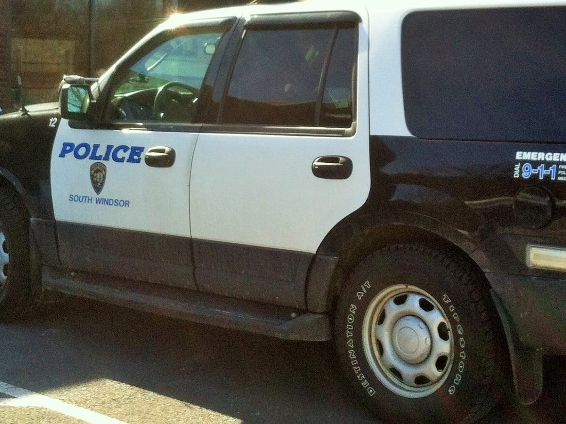 South Windsor police made a drug arrest after a stop. 