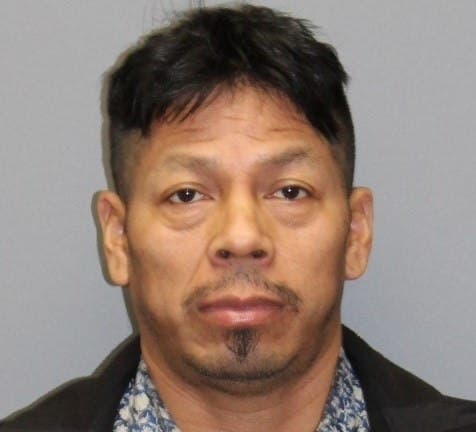 The booking mug shot of Epifanio Mendez.