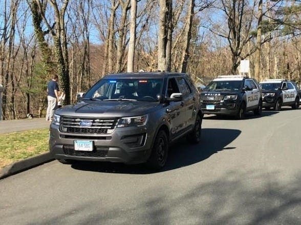 Glastonbury police gave a sheltered child a birthday surprise over the weekend. 