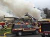 Wednesday's industrial fire at 410 Burnham St. in South Windsor.