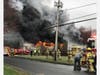 Wednesday's industrial fire in South Windsor.