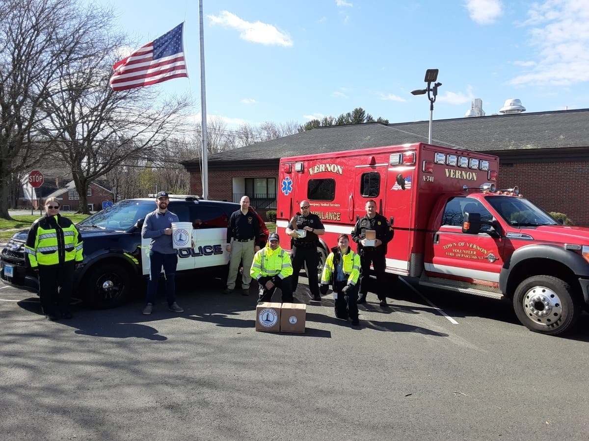 Harbor Hemp at the Vernon public safety complex Tuesday.