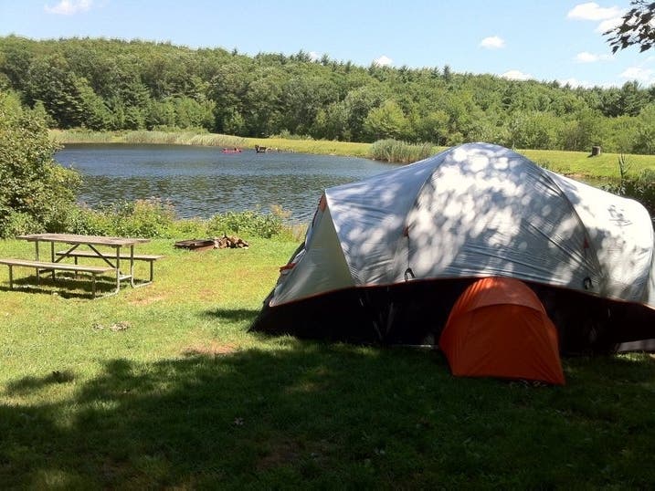 Wilderness Lake Campground in Willington.
