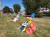 The inaugural scarecrow contest on the Tolland Green. 