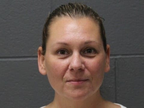 The booking image of Mariah Harper.