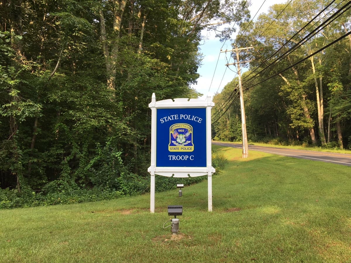 The state police Troop C barracks.