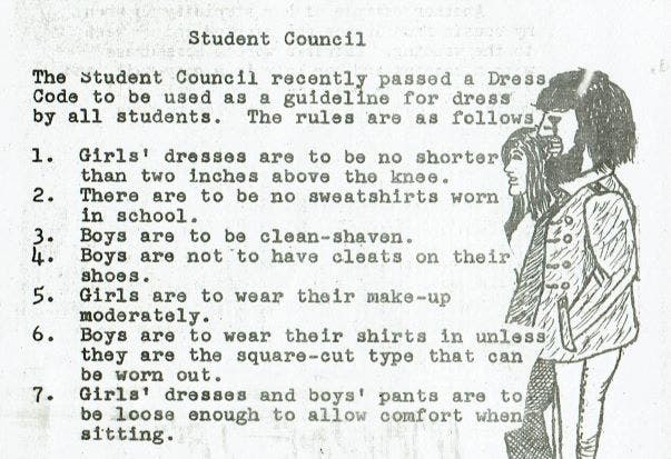 RHS Deess Code 1967