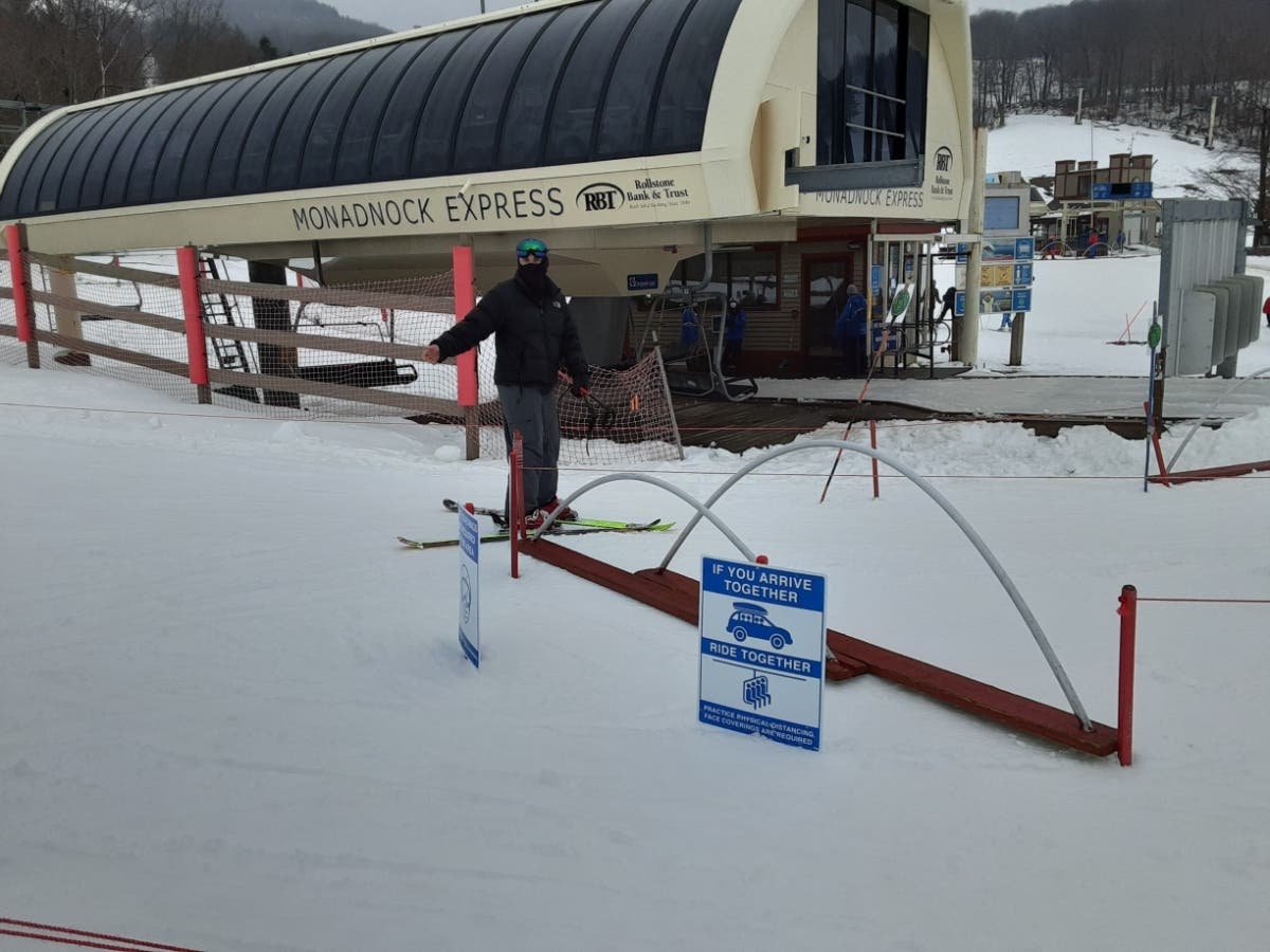 Wachusett Mountain is emphasizing safety while still promoting fun amid the coronavirus this winter. 