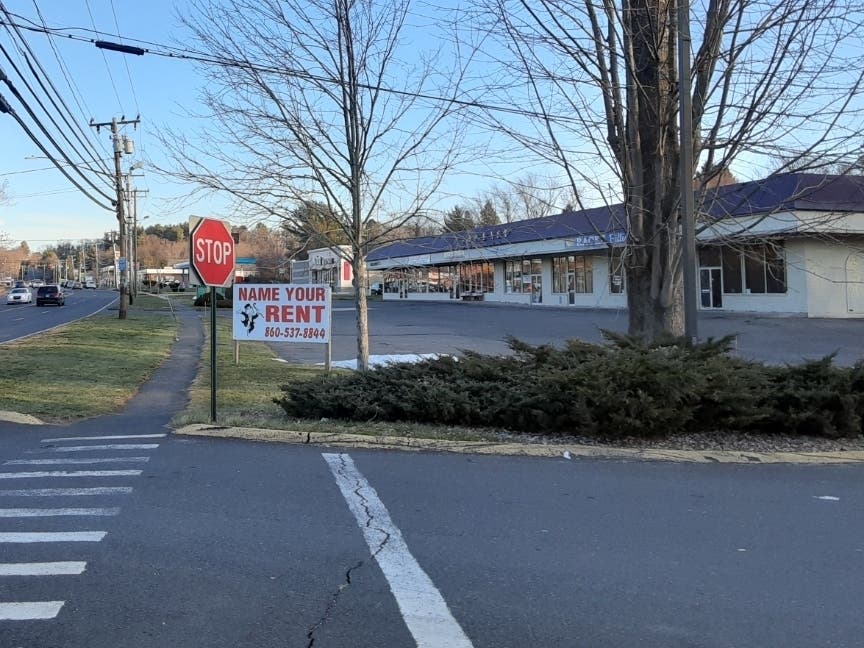 A creative marketing campaign is under way at 500 Talcottville Road in Vernon.