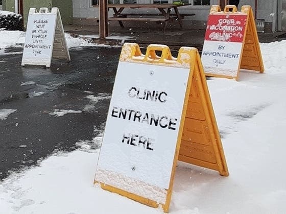 Farmington's latest virus statistics. 