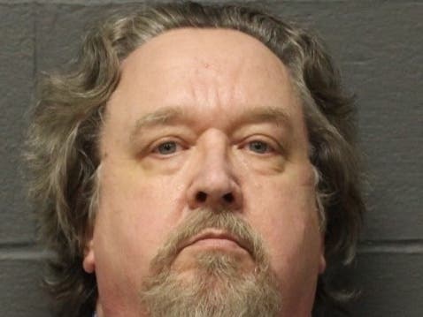 The booking image of Robert Sellers.