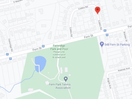 A section of West Hartford near a park was the site of a police investigation Wednesday morning.  