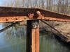 An old truss on the Main Street bridge. 