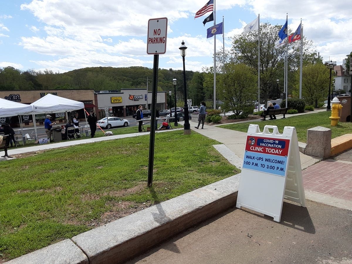 Tuesday was "pick your own" vaccine day in Vernon. 