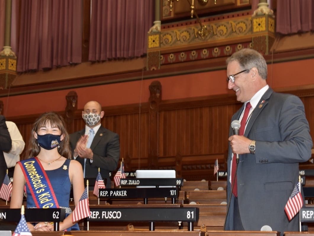 Southington resident and Connecticut's sixth Kid Governor, Reese Naughton, had her day at the Capitol. 