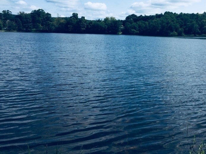 Water levels at the Shenipsit Lake reservoir have risen in contrast to the drought levels a year ago.