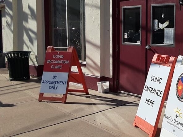 Farmington is an orange town in terms of the virus. 