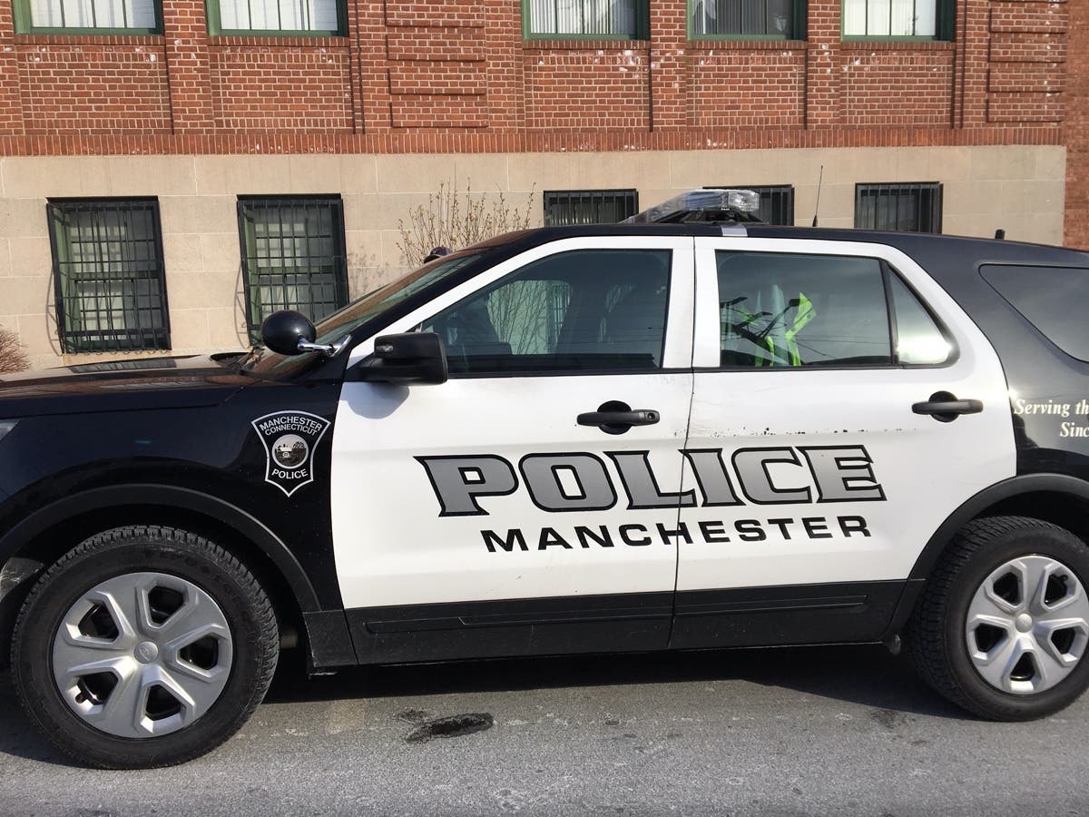A Friday crash in Manchester left four people with injuries. 