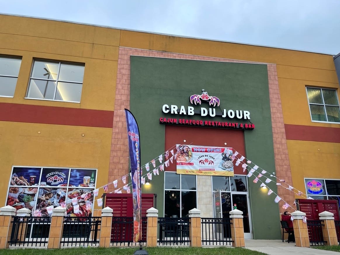 Manchester's new Crab Du Jour restaurant. 