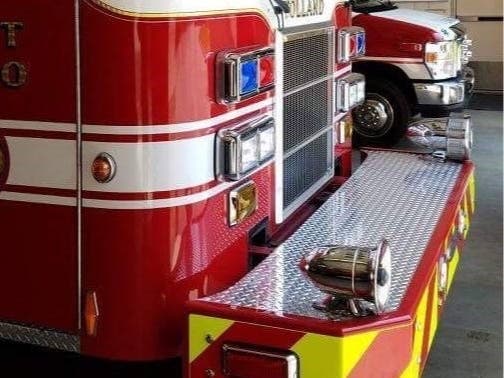 A car fire broke out in Tolland Sunday.