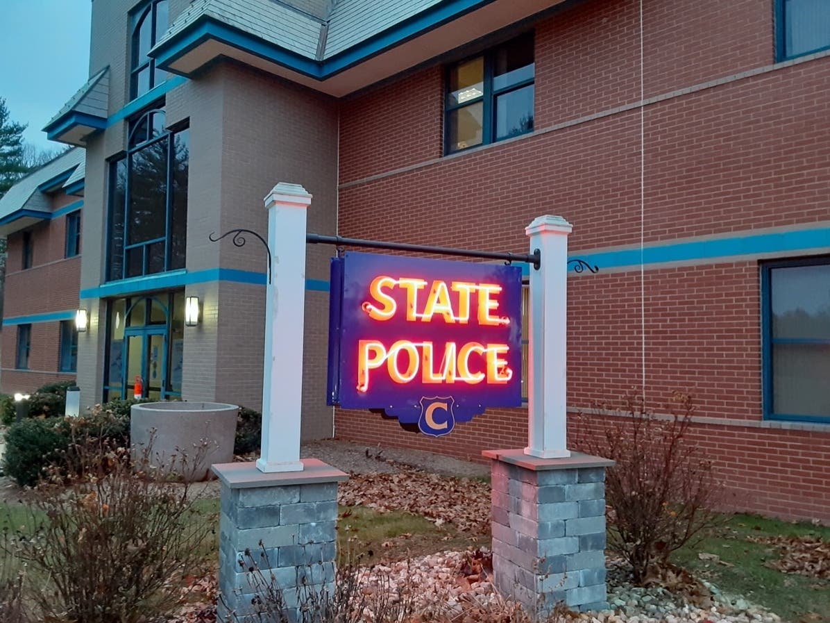 The state police Troop C barracks. 