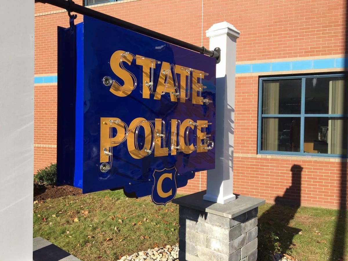 The state police Troop C barracks. 