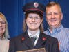 Firefighter of the Year Kelly Tischbein.
